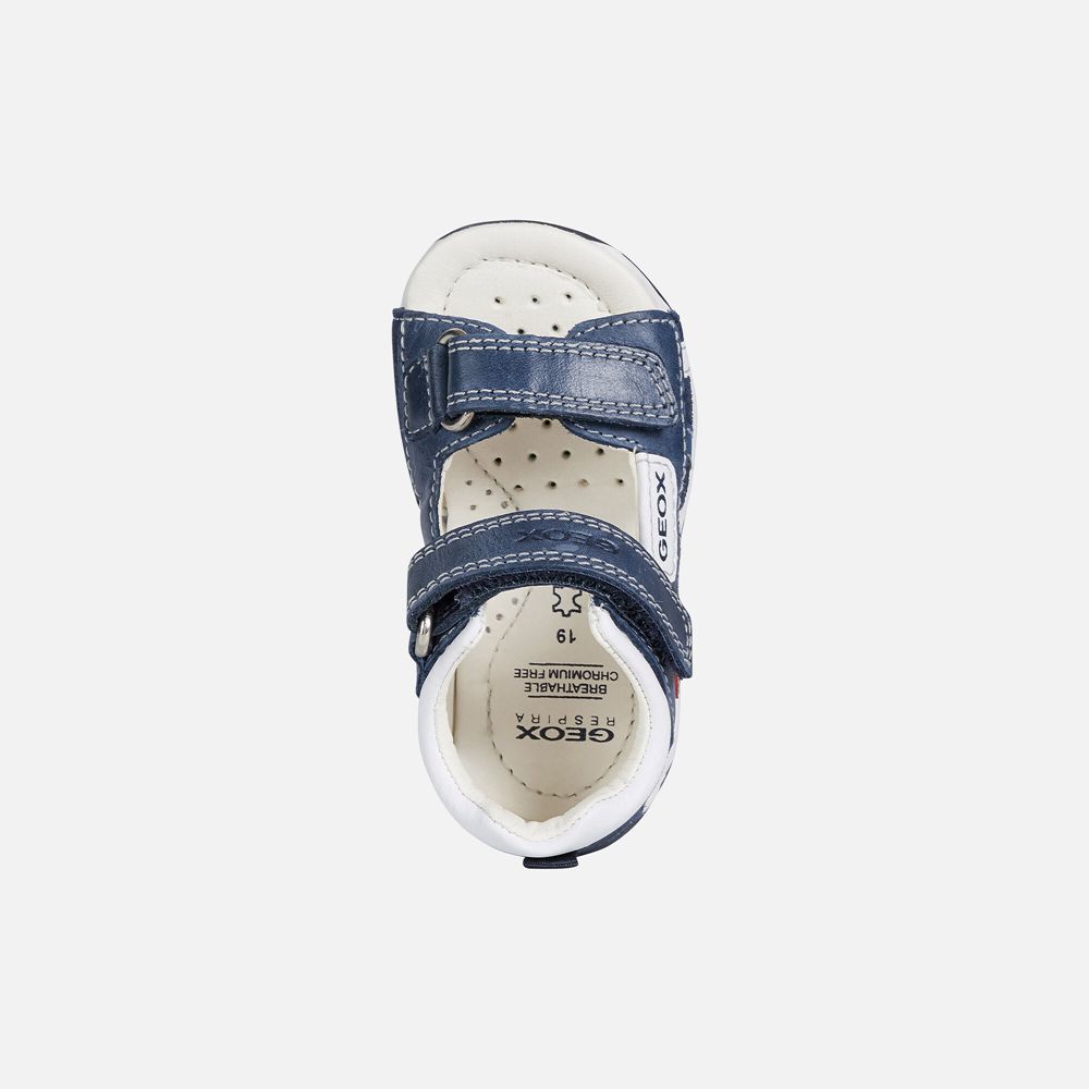 Sandales Geox Tapuz Boy - Bleu Marine - Bebe 438601-GCM